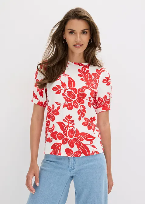 T-shirt doux en viscose extensible, bonprix