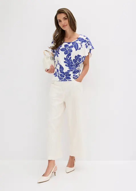 T-shirt doux en viscose extensible, bonprix