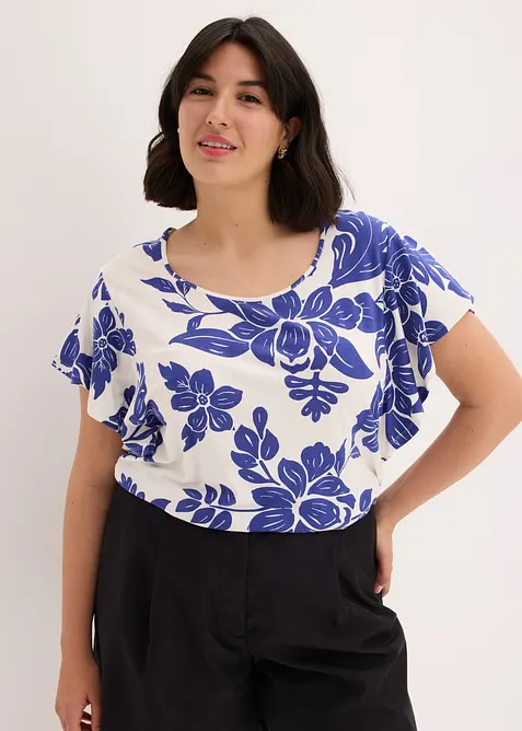 T-shirt doux en viscose extensible, bonprix