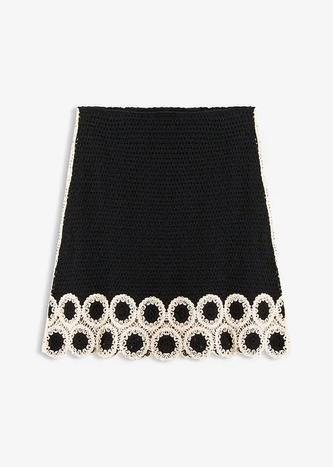 Strickrock aus reiner Baumwolle, bonprix
