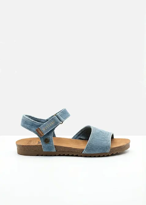 Mustang Sandalen im Denim-Look, Mustang