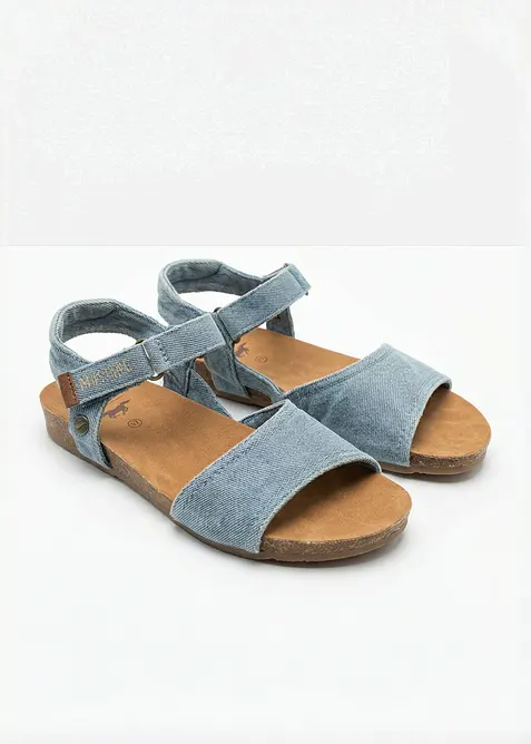 Mustang Sandalen im Denim-Look, Mustang