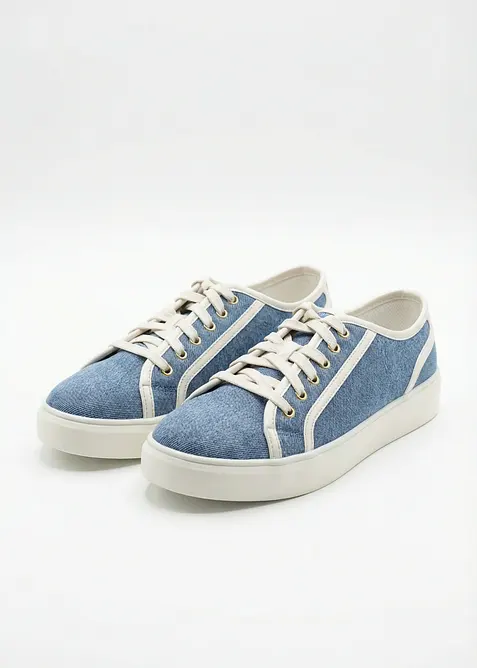 Sneaker in Denim-Optik, bonprix
