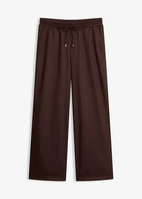 Marlenehose mit Leinenmischung, bonprix