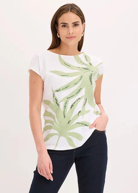 Shirt mit Pailletten, bonprix
