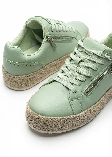 Sneaker mit Rei&szlig;verschluss, bonprix
