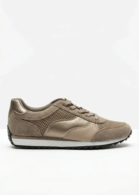 Sneaker mit Mesh-Einsatz, bonprix