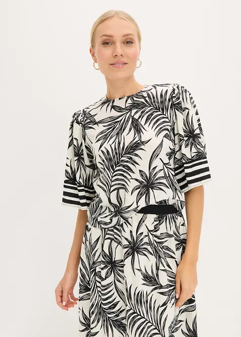 Blouse manches courtes, bonprix