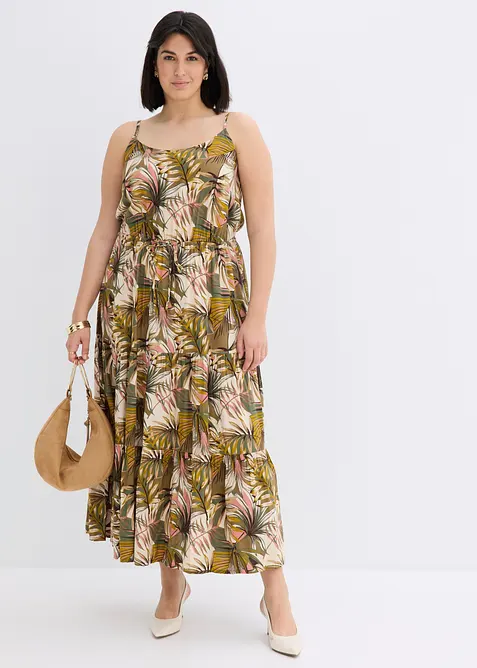 Robe longue et fluide en viscose, bonprix
