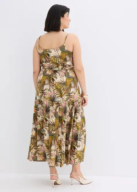Robe longue et fluide en viscose, bonprix