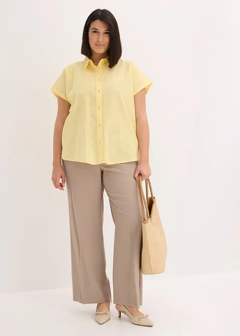 Chemisier en coton &agrave; broderie anglaise, bonprix