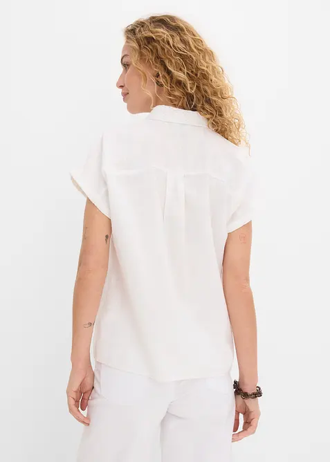 Chemisier en coton &agrave; broderie anglaise, bonprix