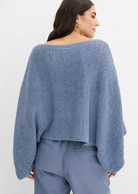 Pull kimono en fil ruban, bonprix