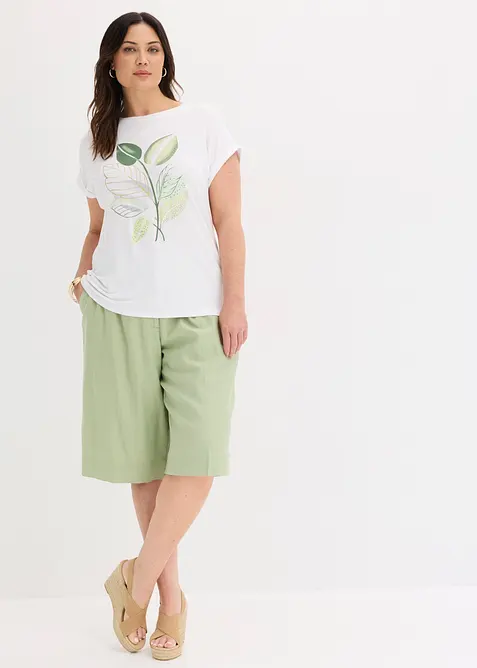 T-shirt en coton extensible, bonprix
