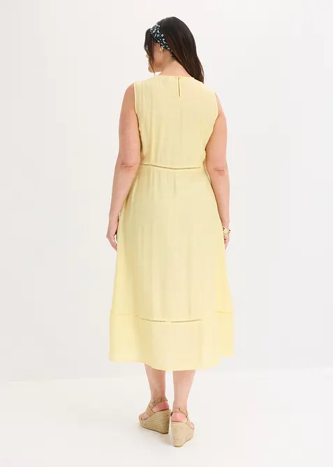Robe midi douce, bonprix