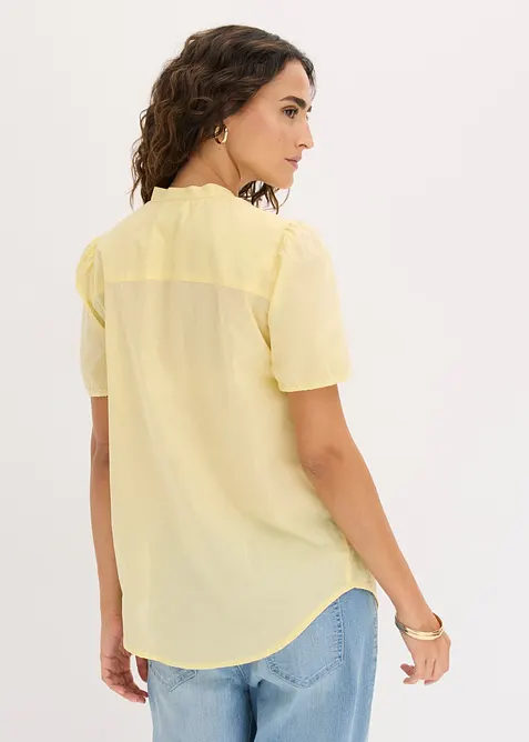 Bluse mit Lochstickerei, bonprix
