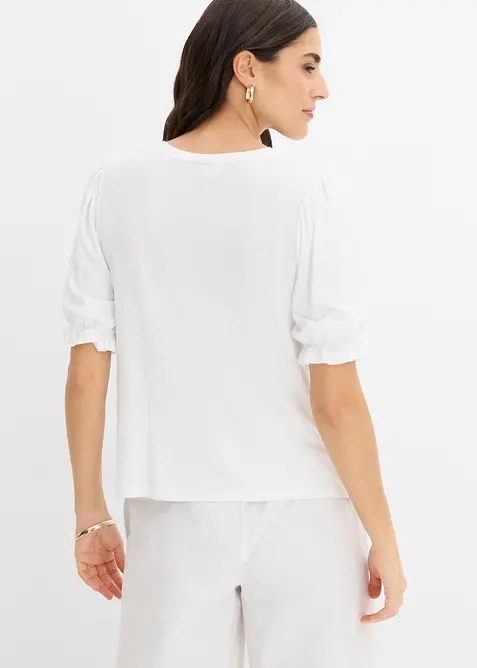 T-shirt en viscose extensible, bonprix