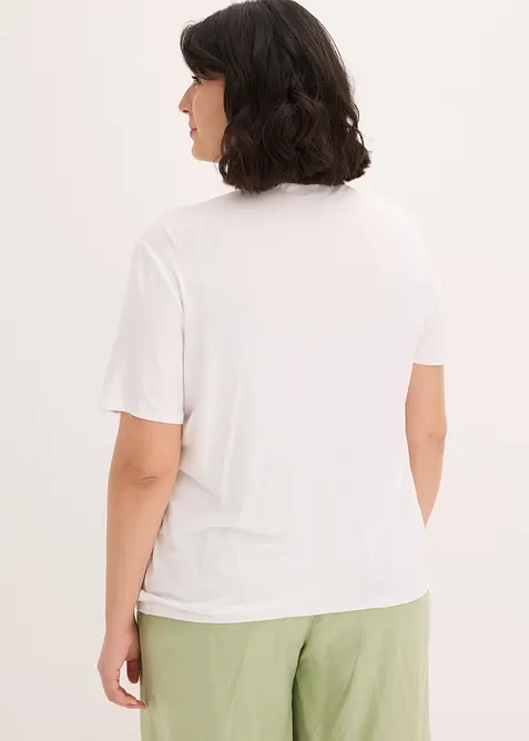 T-shirt en viscose extensible, bonprix