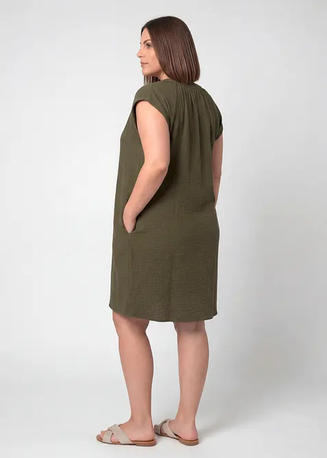 Minikleid aus reiner Baumwolle, bonprix