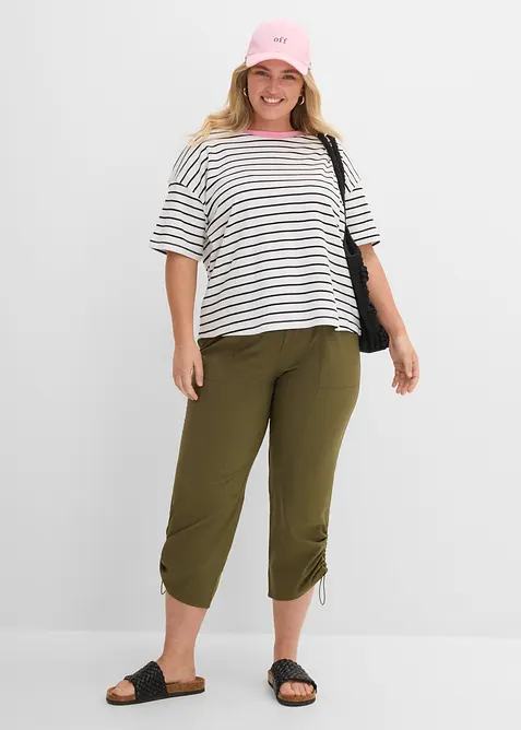 Funktionshose mit Raffung, schnelltrocknend, bonprix