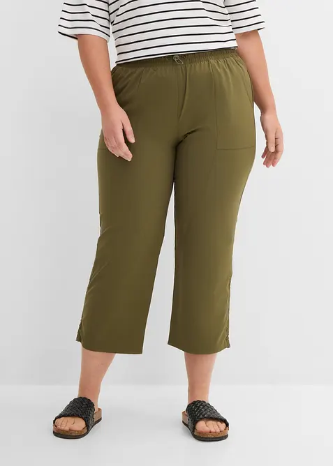 Funktionshose mit Raffung, schnelltrocknend, bonprix