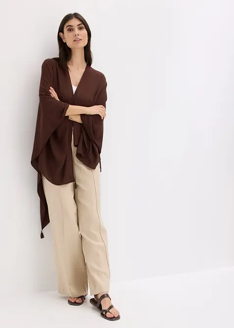 Poncho pour l&rsquo;&eacute;t&eacute; en viscose, bonprix