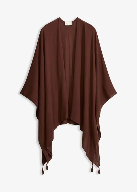 Poncho pour l&rsquo;&eacute;t&eacute; en viscose, bonprix