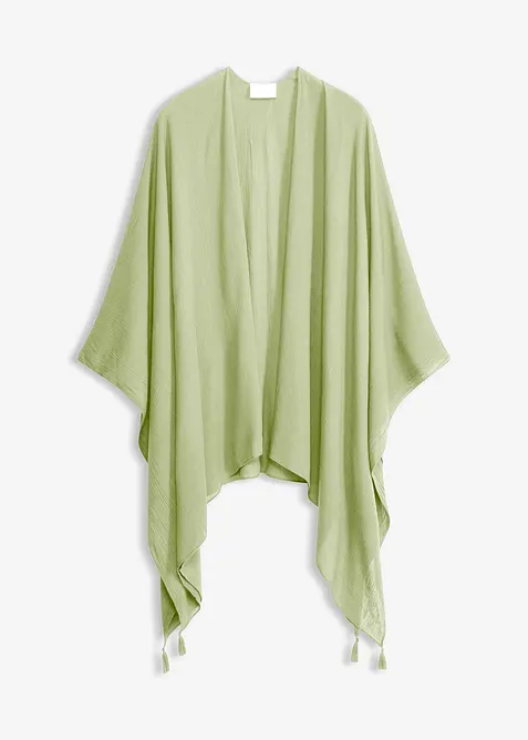 Sommerponcho aus reiner Viskose, bonprix