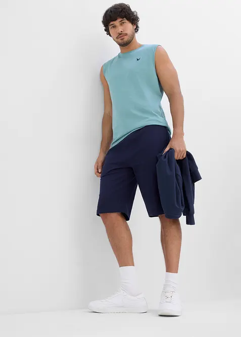 Muskelshirt aus reiner Bio-Baumwolle (2er-Pack), bonprix