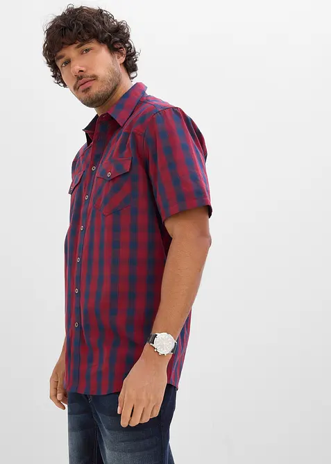 Chemise manches courtes 100% coton, bonprix