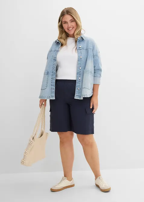 Schnelltrocknende Cargo-Funktions-Bermuda, bonprix