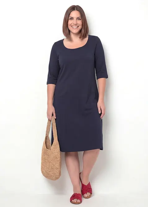 Robe en jersey 100% coton, bonprix