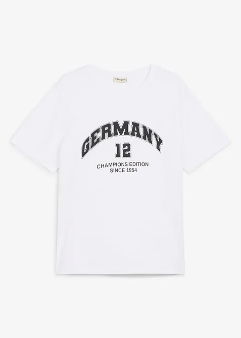 T-shirt Allemagne 100% coton, bonprix