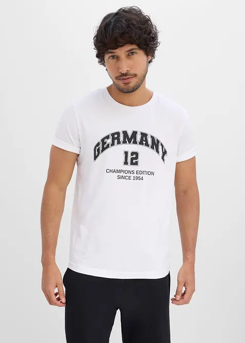 T-shirt Allemagne 100% coton, bonprix