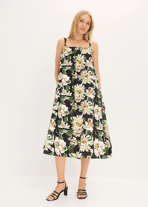 Midikleid aus softem Viskose-Mix, bonprix