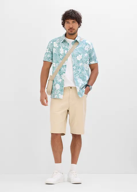 Chemise manches courtes 100% coton, bonprix