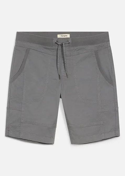 Stretch-Bermuda mit Dehnbund in Regular Fit, bonprix