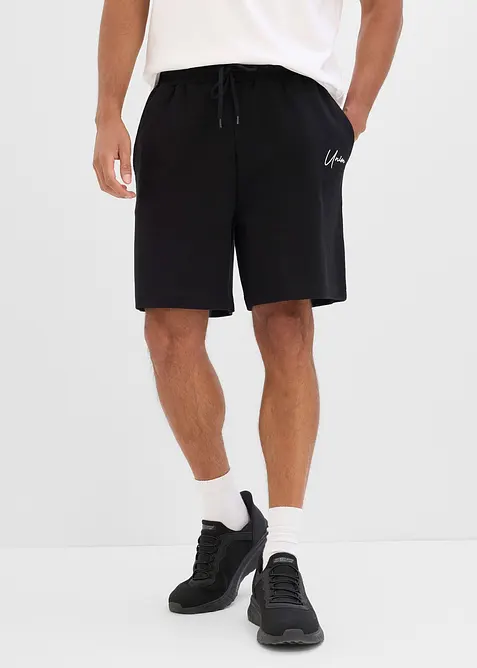 Lot de 2 shorts en jersey &eacute;pais, bonprix