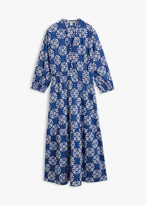 Weites Maxikleid aus reiner Baumwolle, bonprix