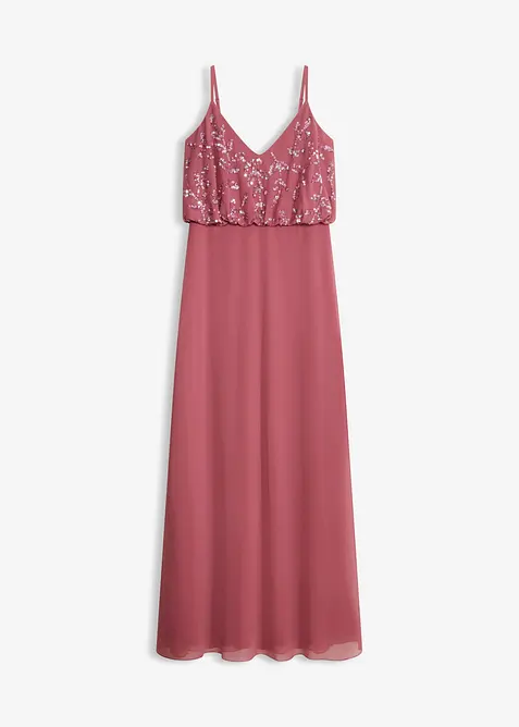 Abendkleid mit Paillettenstickerei, bonprix