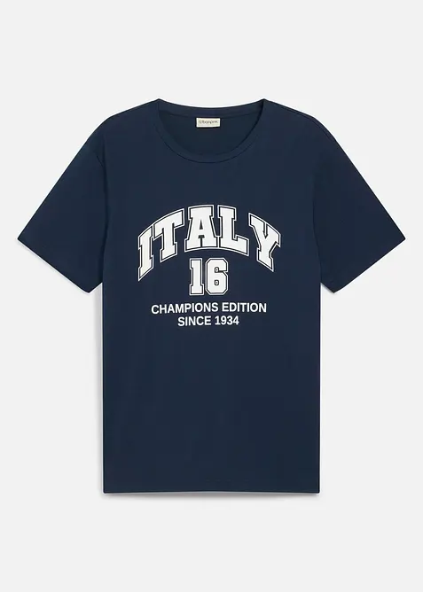 T-shirt Italie 100% coton, bonprix