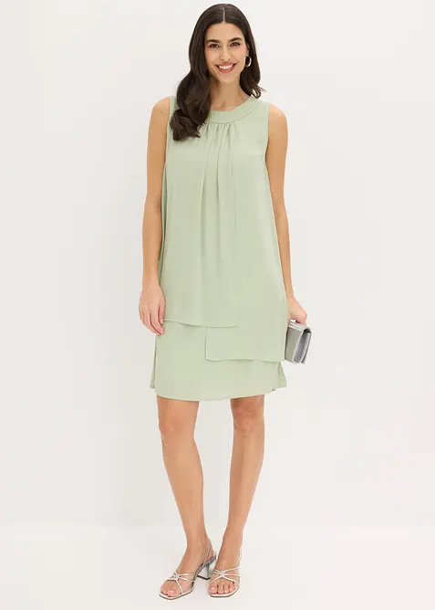 Chiffonkleid im Lagen-Look, bonprix