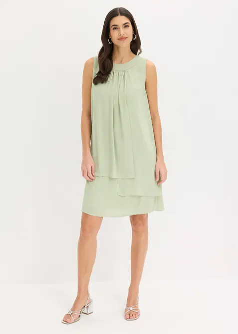 Chiffonkleid im Lagen-Look, bonprix
