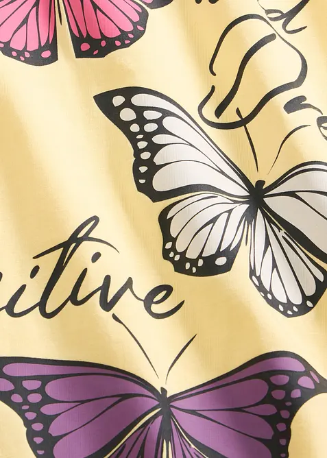 Chemise de nuit courte 100% coton, bonprix