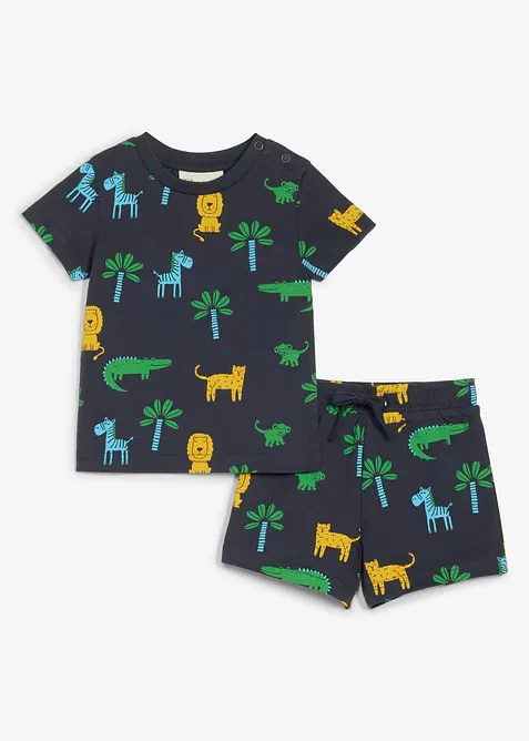 Set aus Shirt und kurze Hose (2-tlg.Set), bonprix