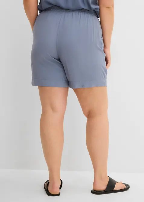 Short en viscose &agrave; taille &eacute;lastiqu&eacute;e, bonprix