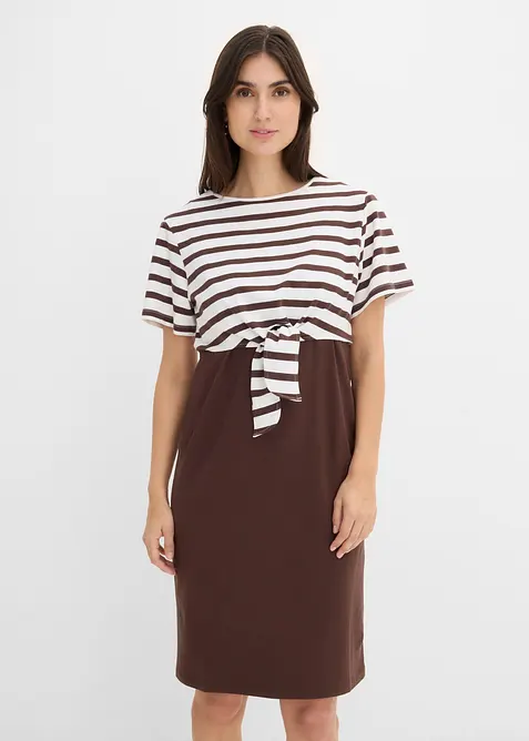 3-in-1 Umstands- und Stillkleid mit Shirt (2-tlg. Set), bonprix