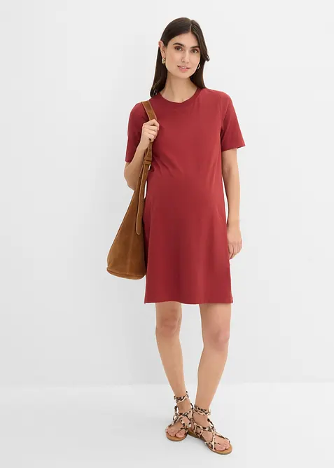 Robe de grossesse et d&rsquo;allaitement en coton, bonprix