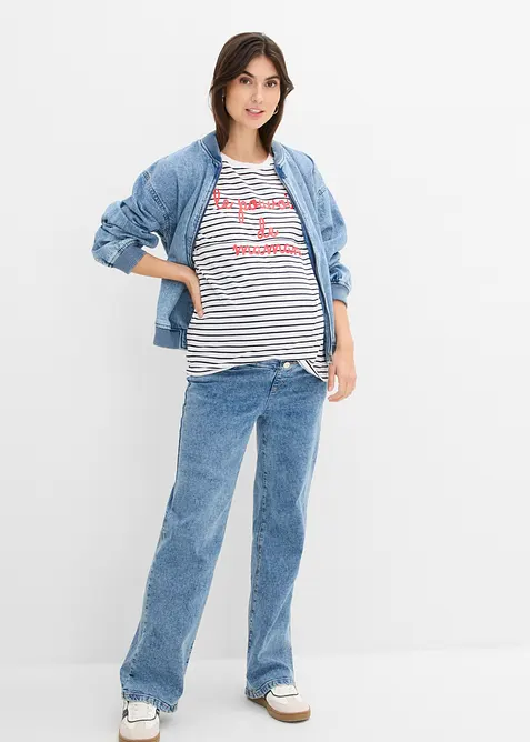 T-shirt de grossesse et d&rsquo;allaitement en coton, bonprix