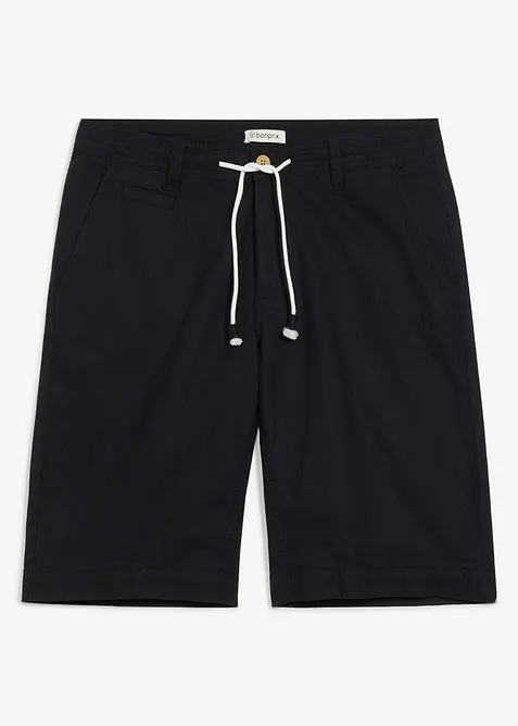Regular Fit Bermuda aus luftigem Leinen-Mix, bonprix
